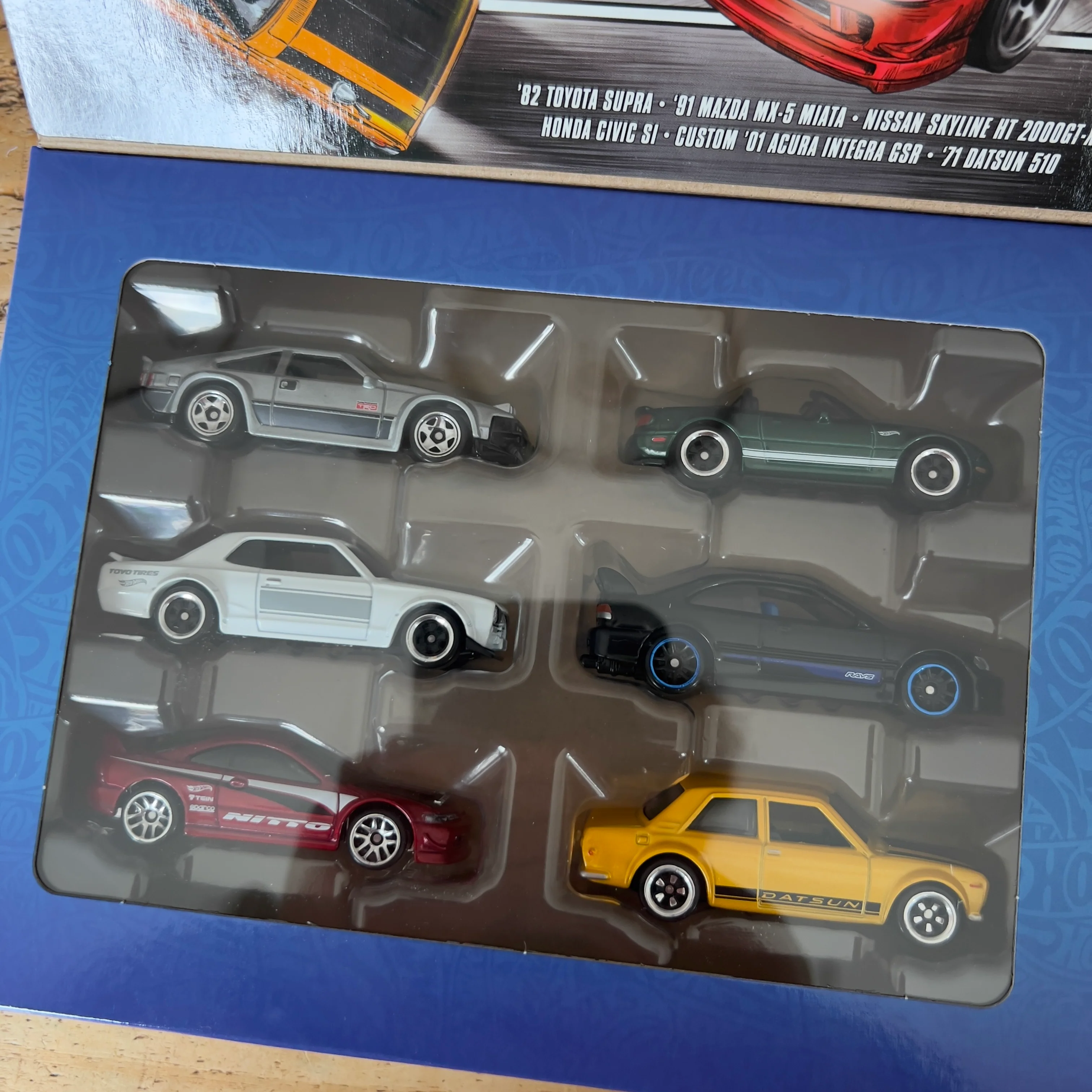 Hot Wheels Silver Series JDM 6 Pack - Image 3