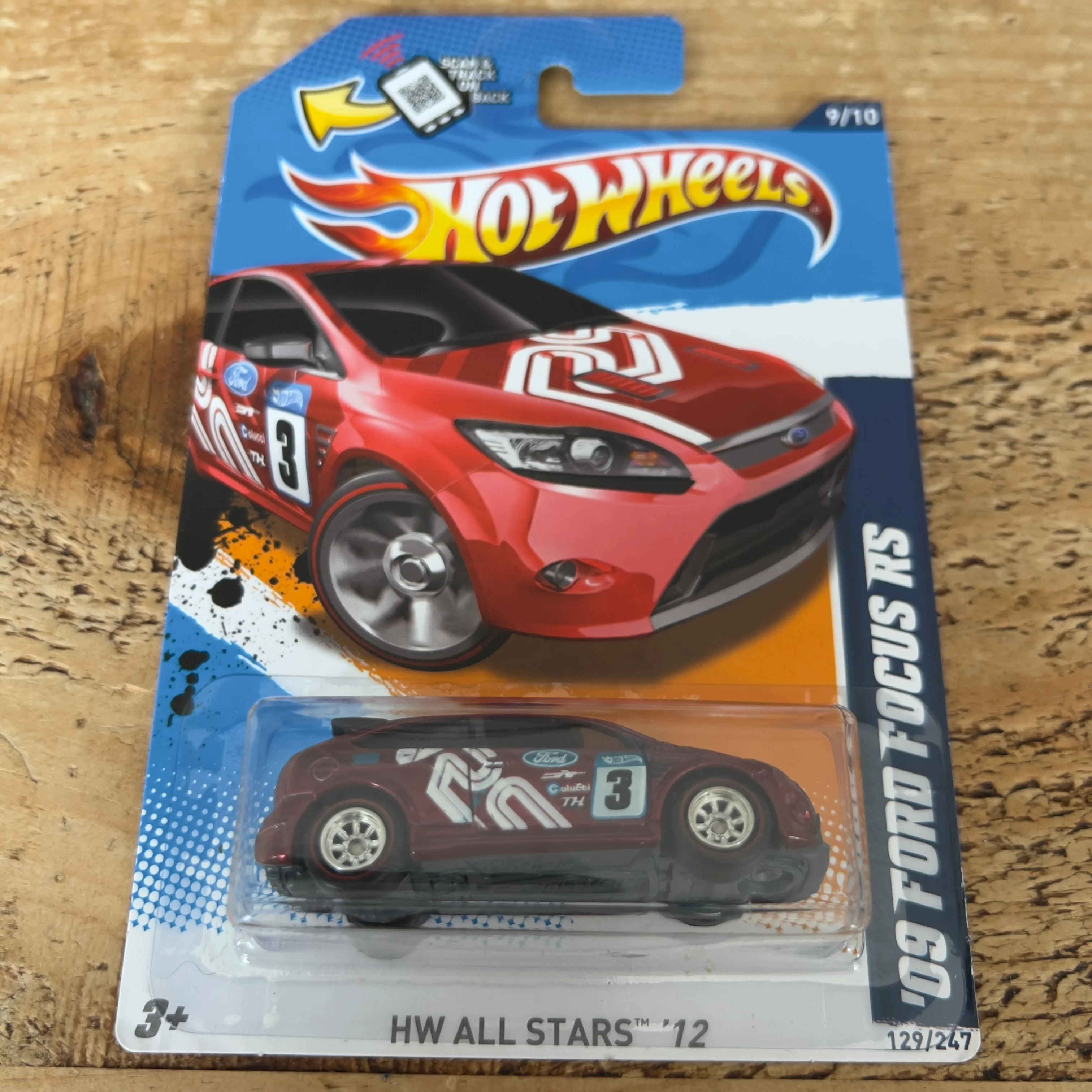 Hot Wheels Super Treasure Hunt ‘09 Ford Focus RS