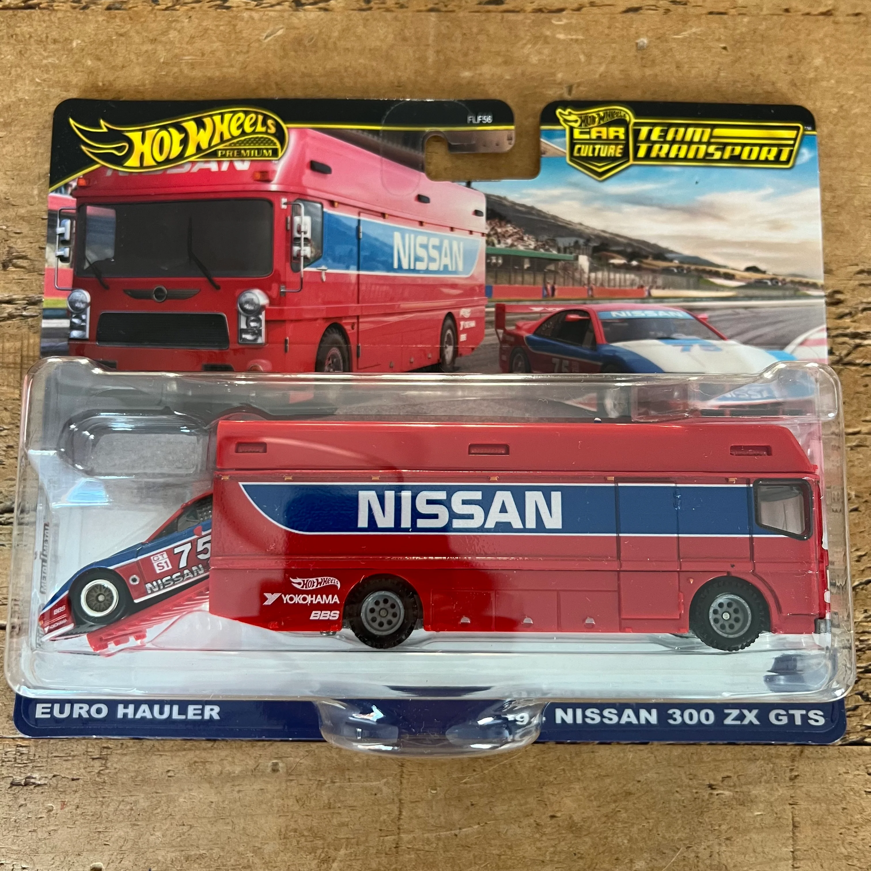 Hot Wheels Team Transport Euro Hauler & ‘94 Nissan 300ZX GTS