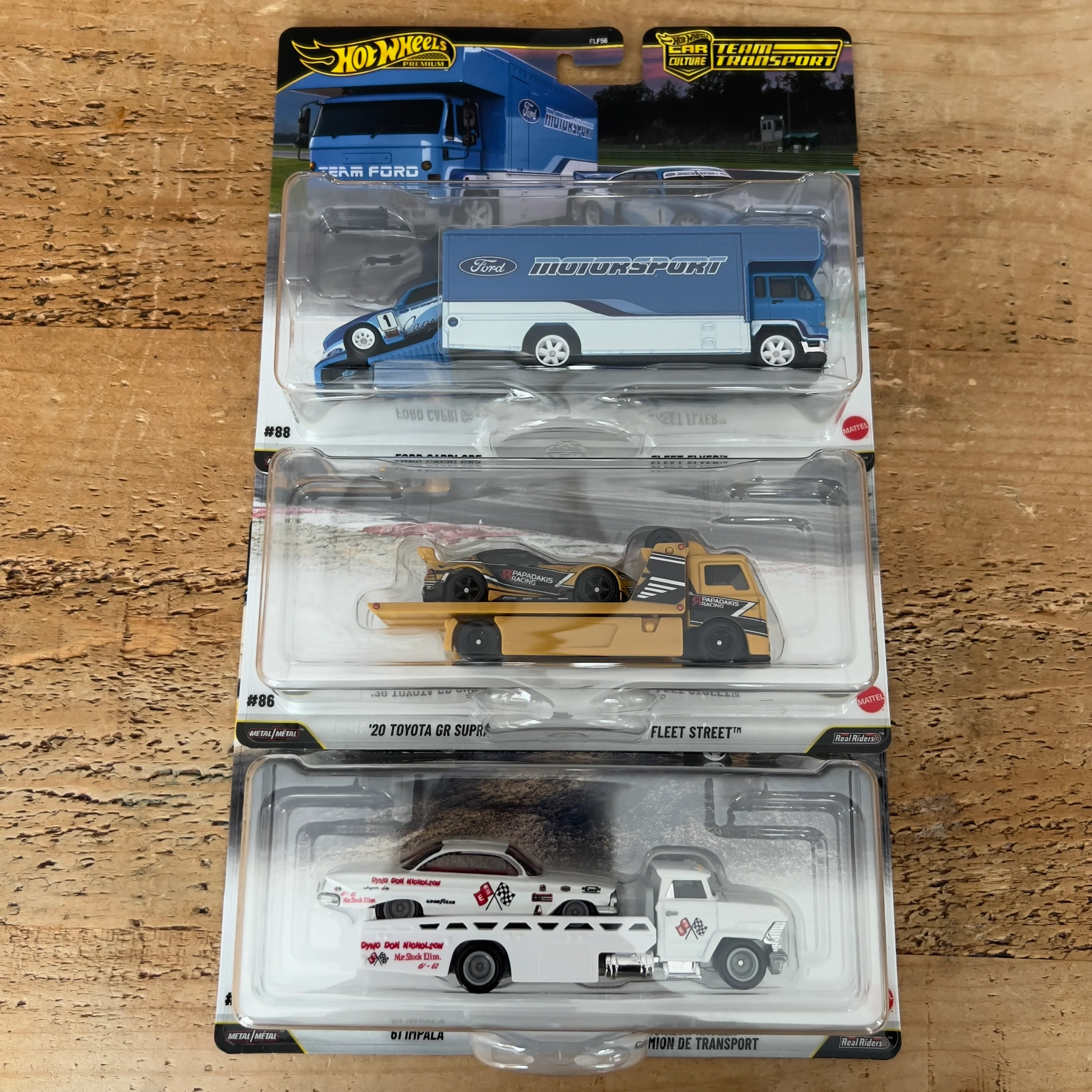 Hot Wheels Team Transport Set Of 3