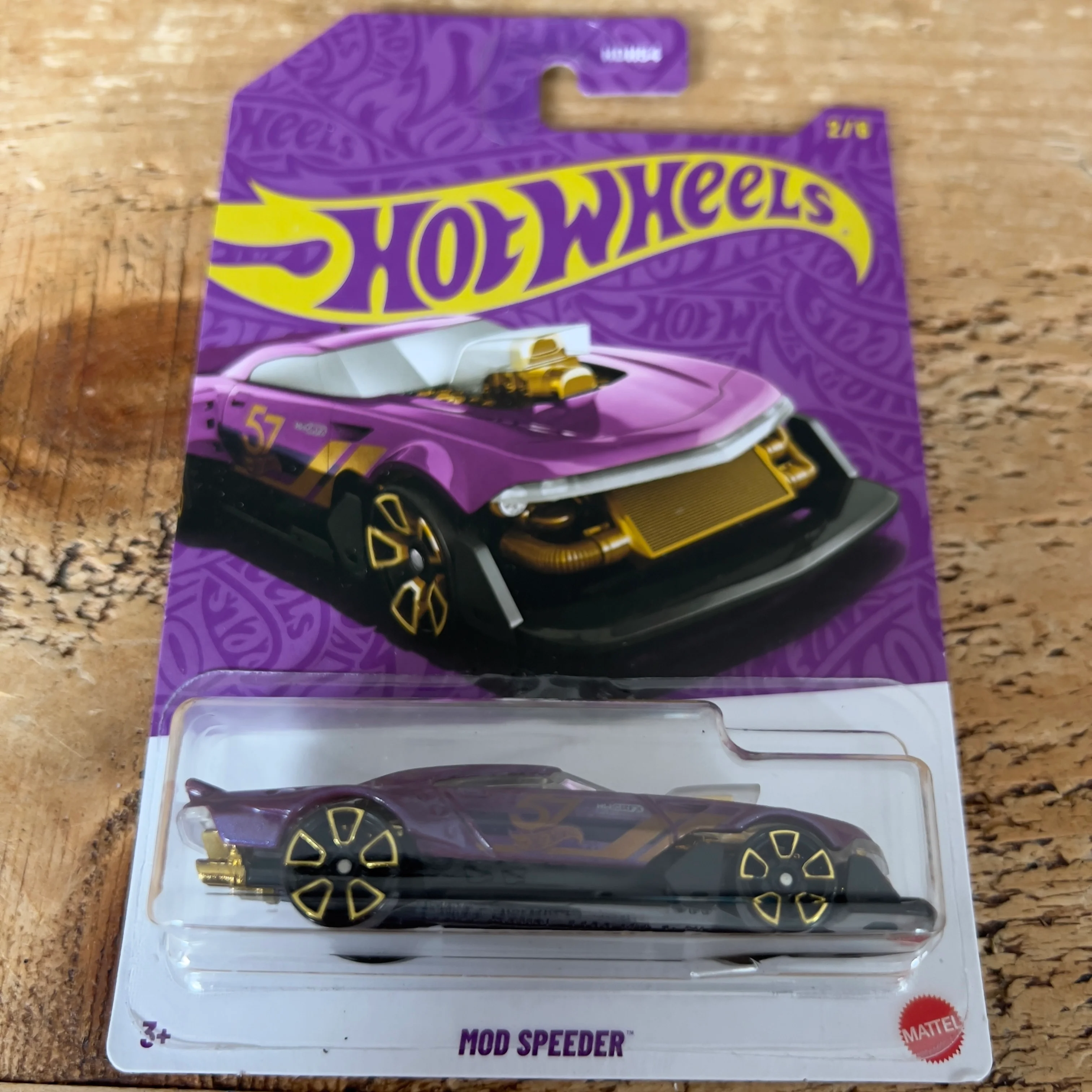 Hot Wheels US Exclusive Pearl & Chrome Mod Speeder