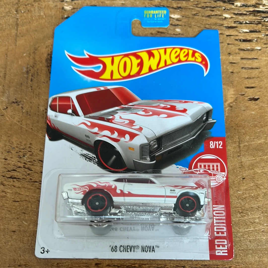 Hot Wheels US Exclusive Red Edition 68ā Chevy Nova