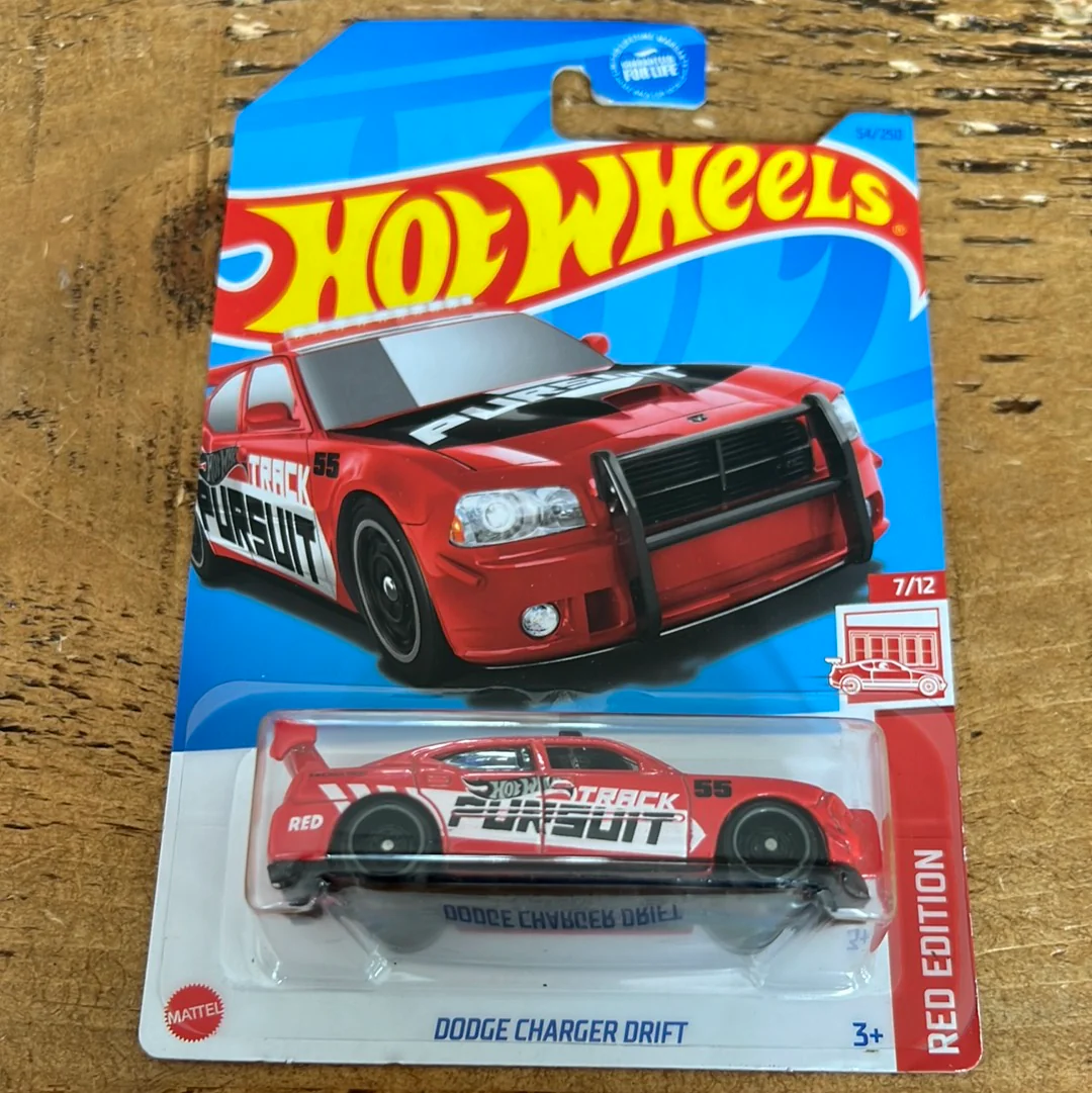 Hot Wheels US Exclusive Red Edition Dodge Charger Drift