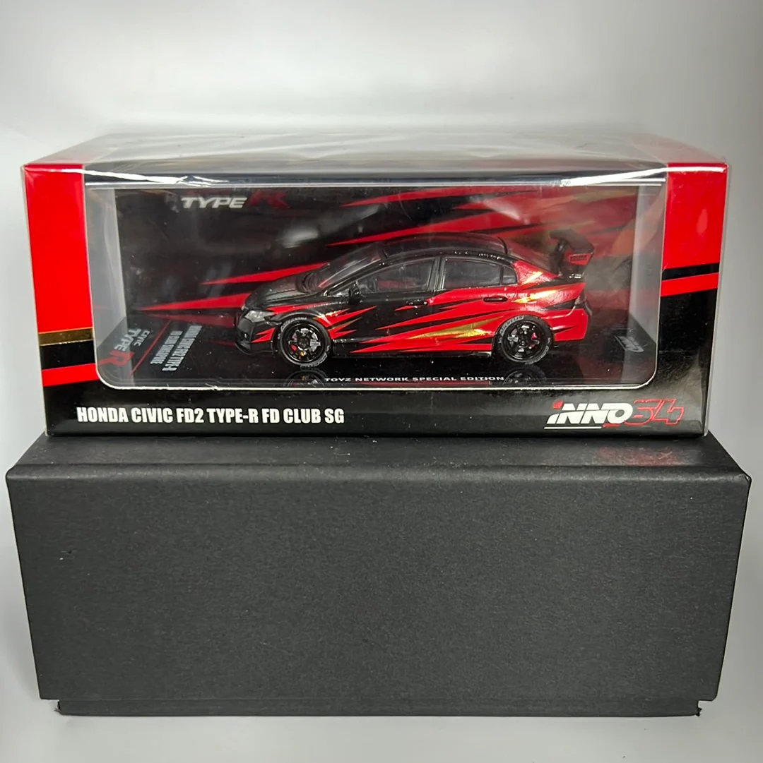 Inno64 Honda Civic FD2 Type R Toyz Network Special Edition