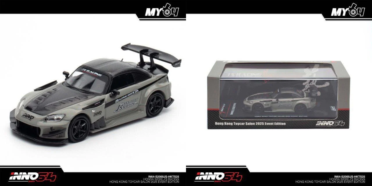 Inno64 Hong Kong Toy Car Salon Exclusive Honda S2000 J’S Racing - Image 3