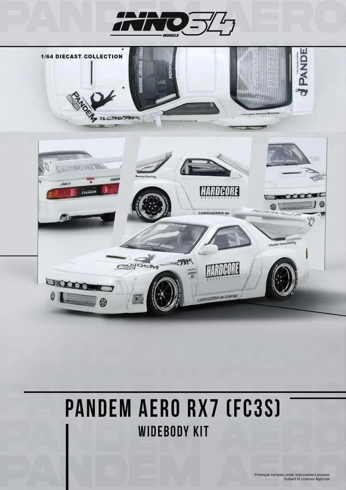 Inno64 Mazda RX7 FC3S Pandem Aero