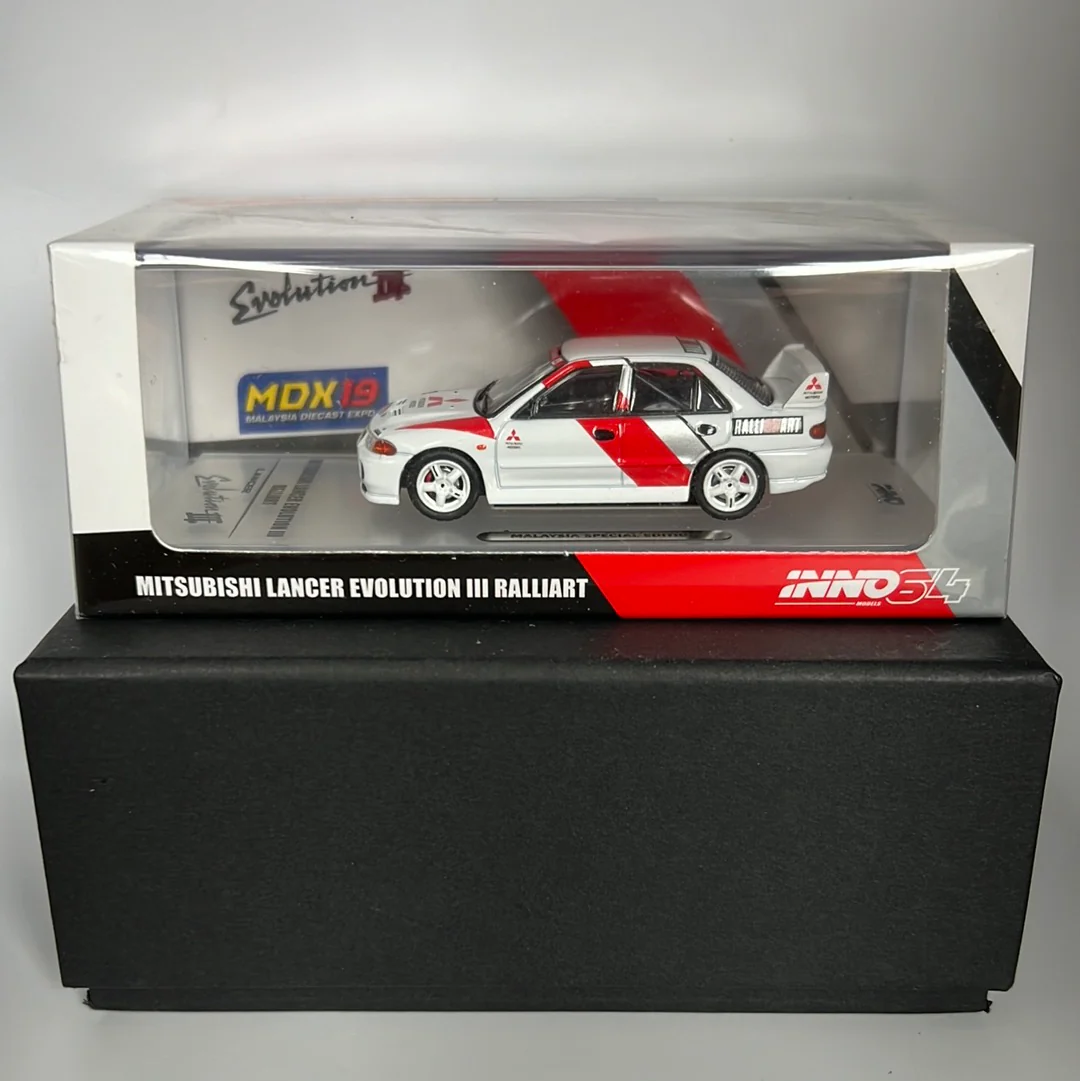 Inno64 Mitsubishi Lancer Evolution III MDX 19 Malaysia Diecast Expo Special Edition