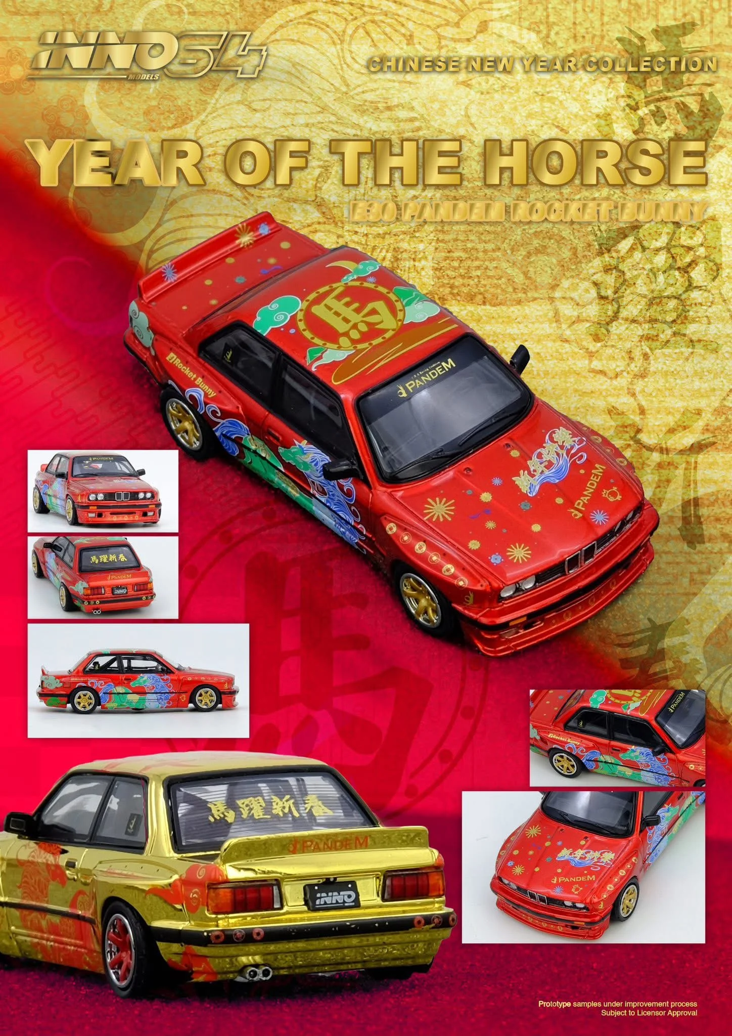 Inno64 Year Of The Horse Pandem BMW E30
