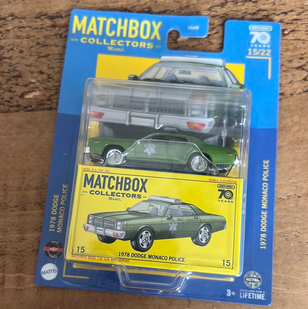 Matchbox Collectors 1978 Dodge Monaco Police
