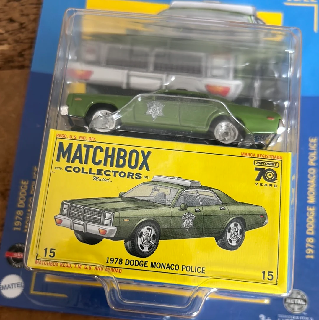 Matchbox Collectors 1978 Dodge Monaco Police - Image 2