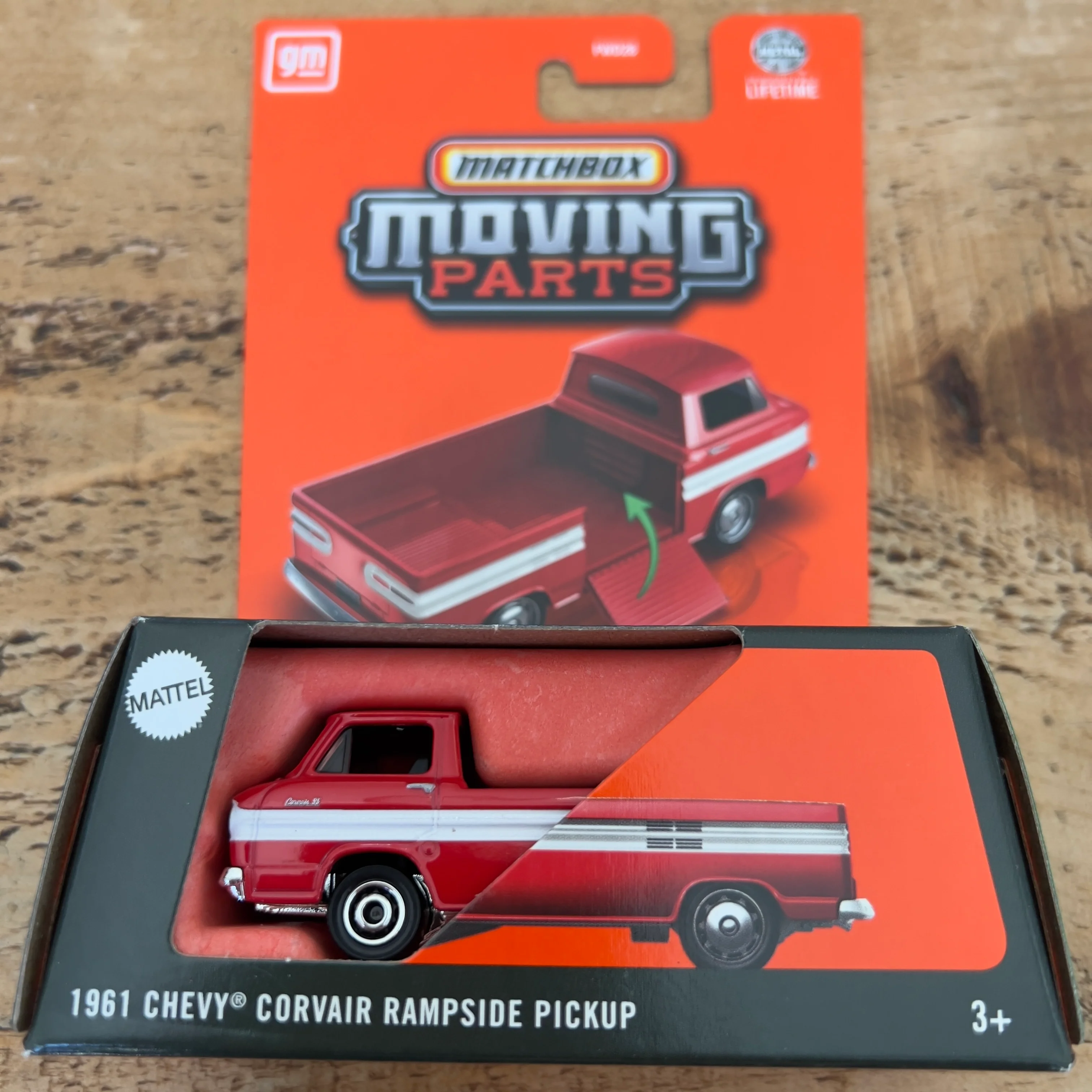 Matchbox Moving Parts 1961 Chevy Corvair Rampside Pickup