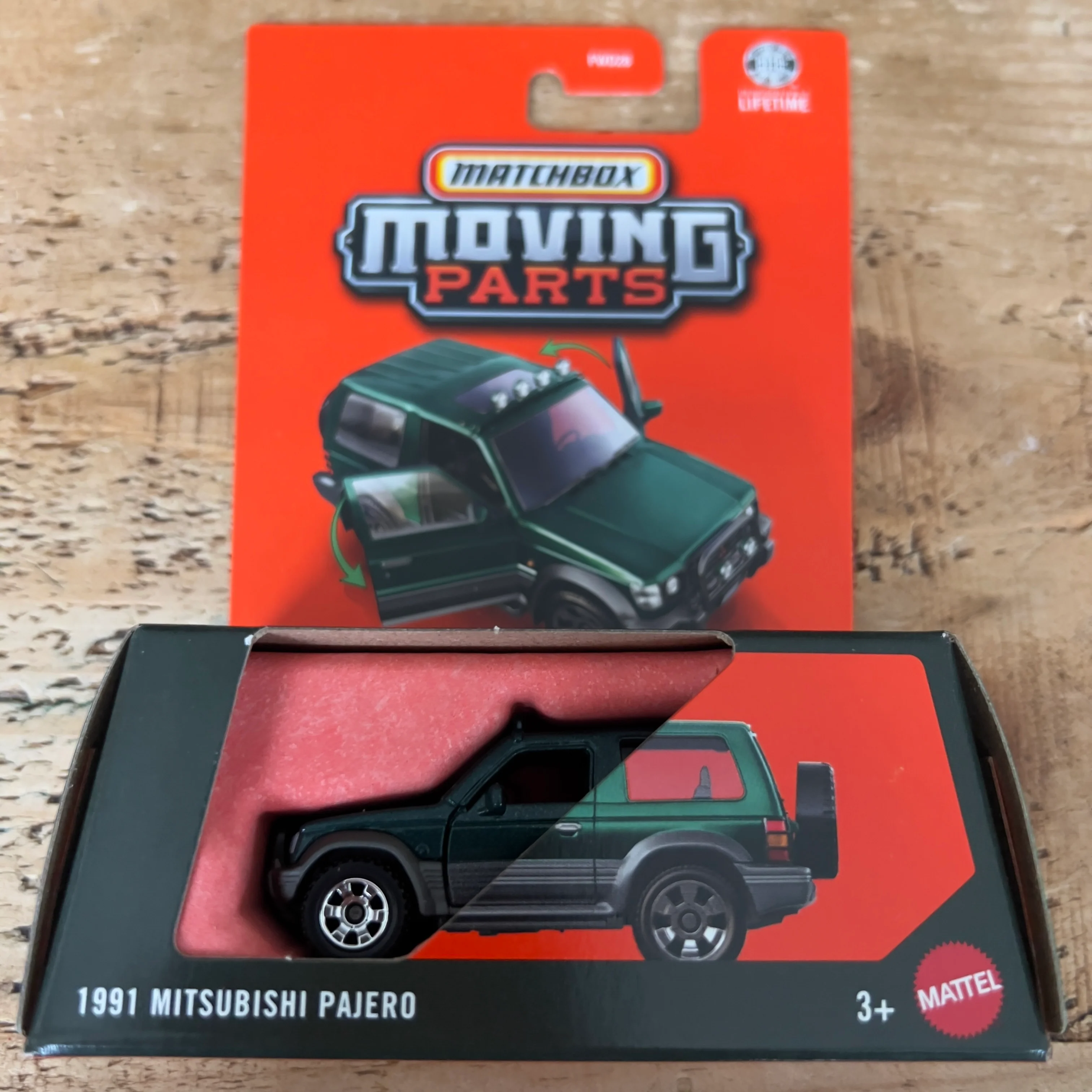 Matchbox Moving Parts 1991 Mitsubishi Pajero