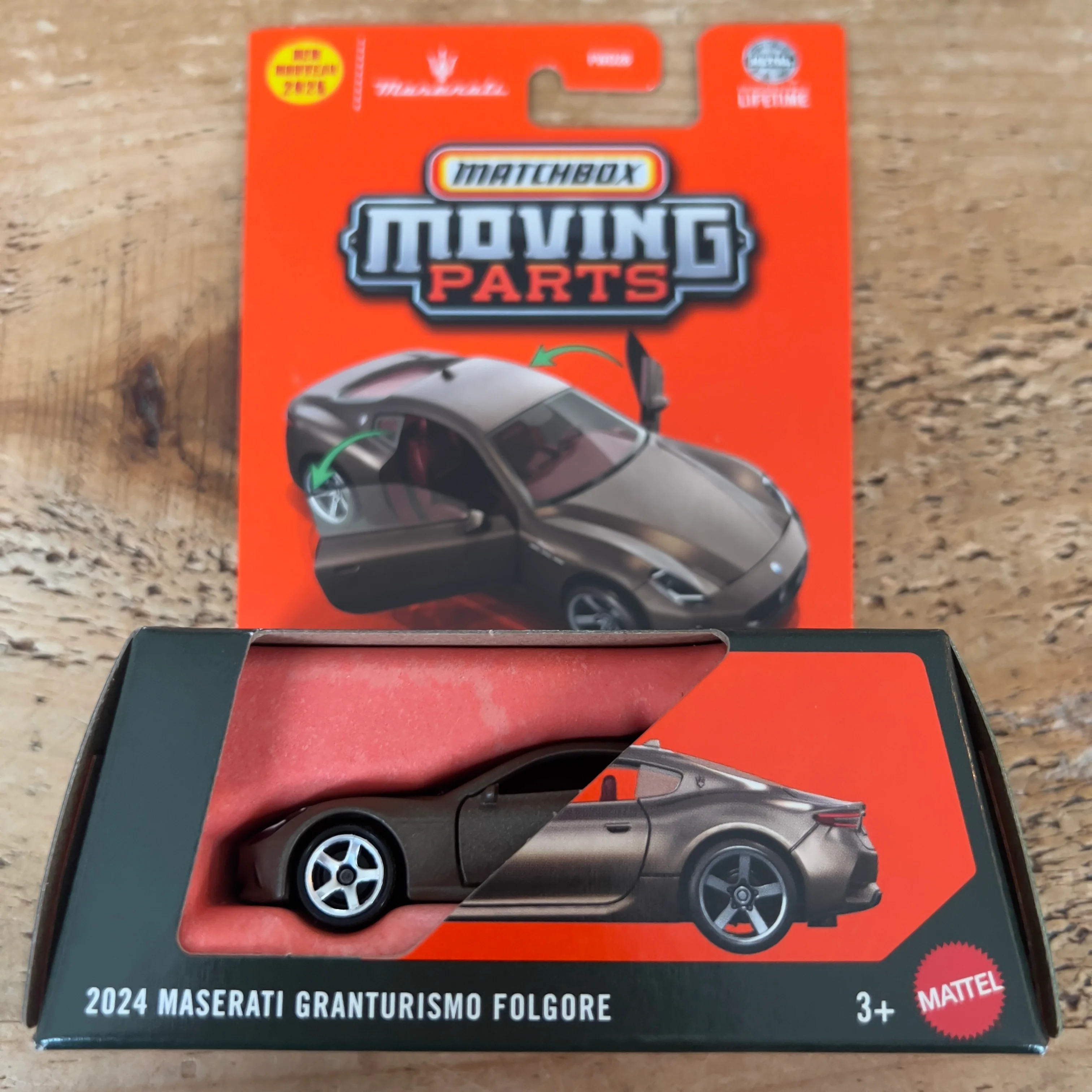 Matchbox Moving Parts 2024 Maserati Granturismo Folgere