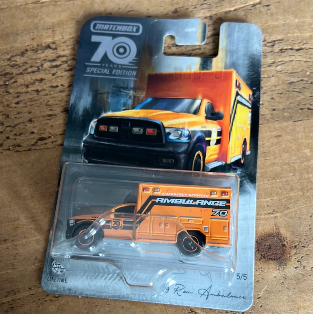 Matchbox Moving Parts 70TH Anniversary Full Set Of 5 - Image 5