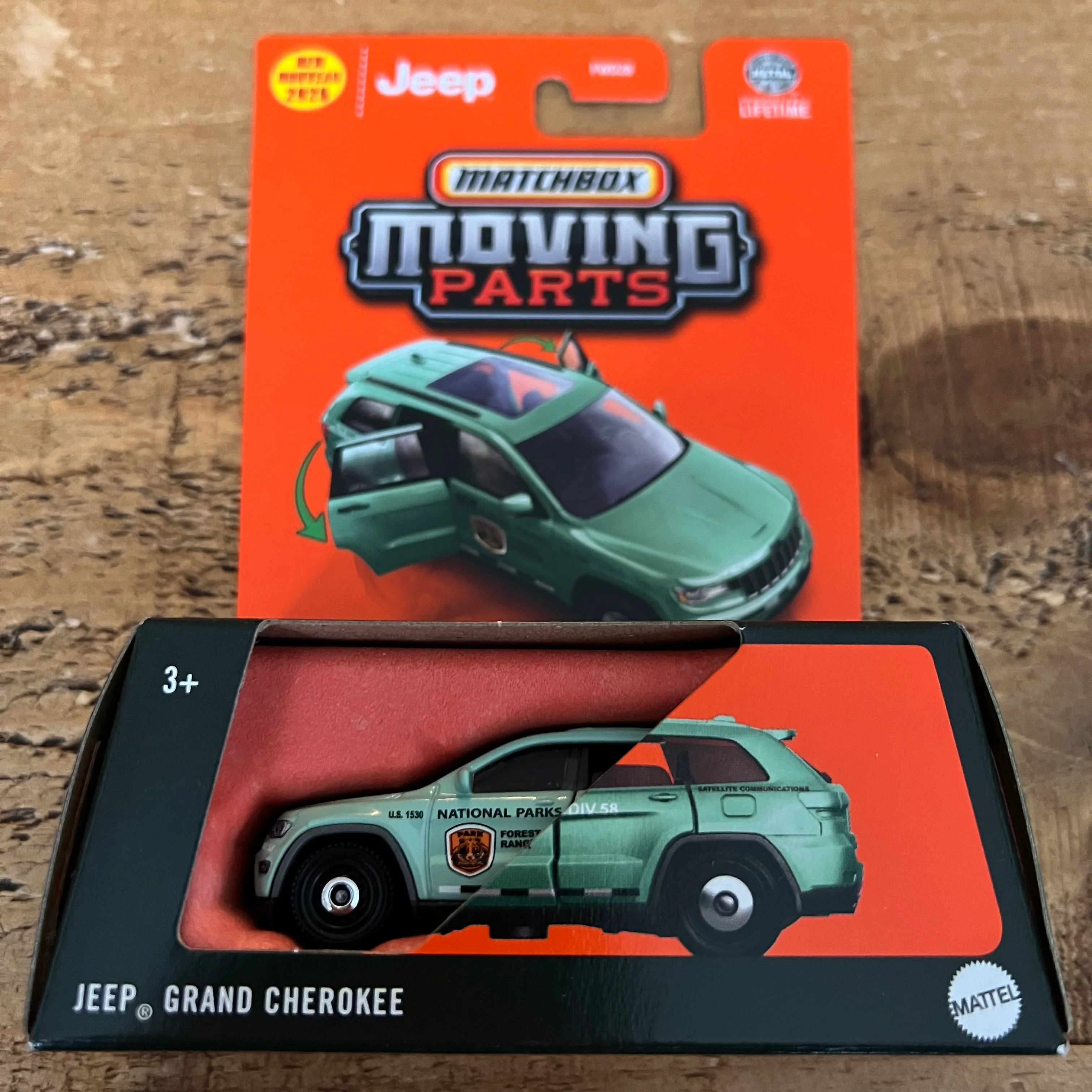 Matchbox Moving Parts Jeep Grand Cherokee