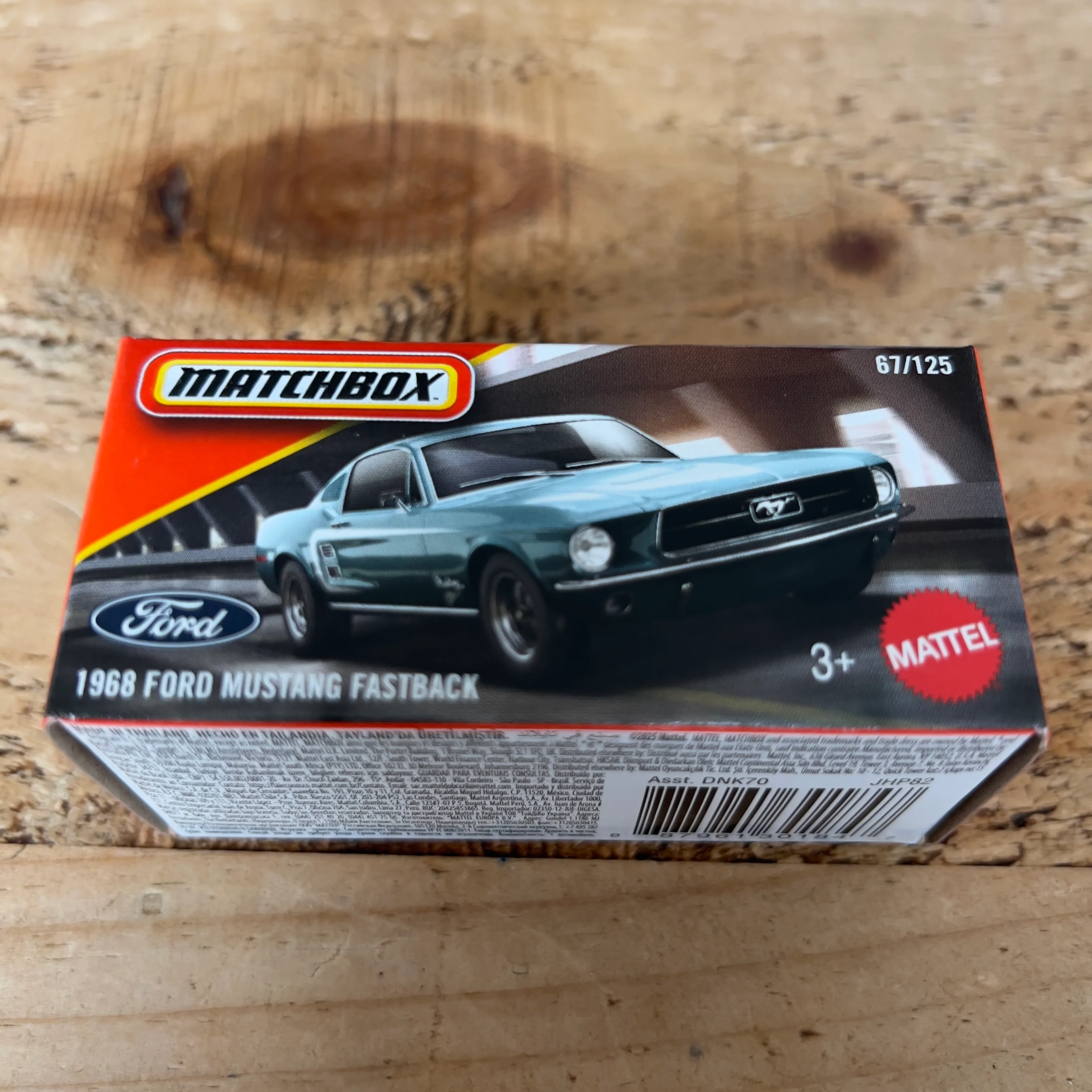 Matchbox Power Grabs 1968 Ford Mustang Fastback