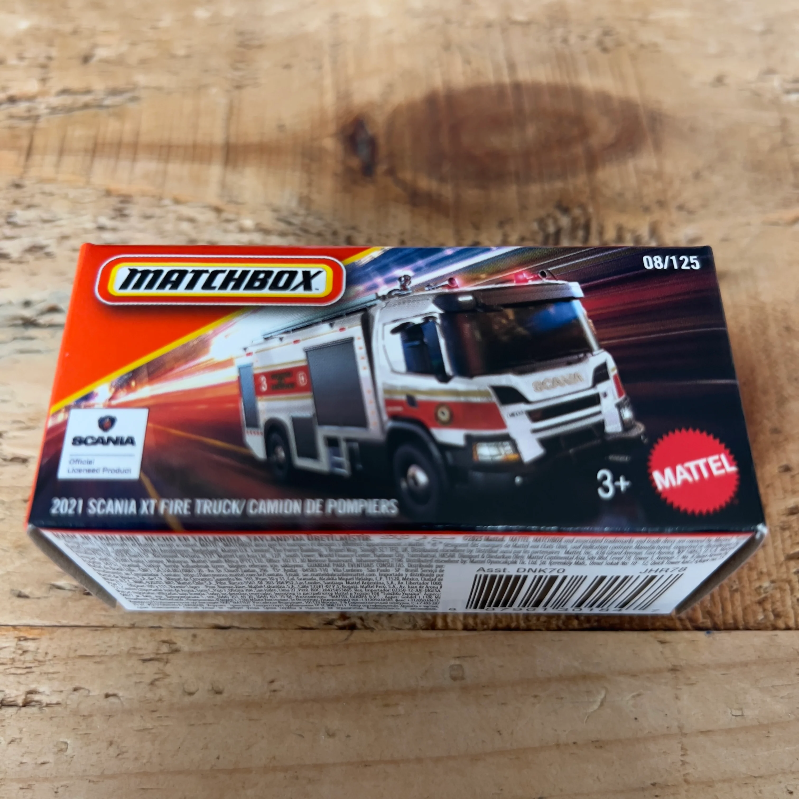 Matchbox Power Grabs 2021 Scania XT Fire Truck