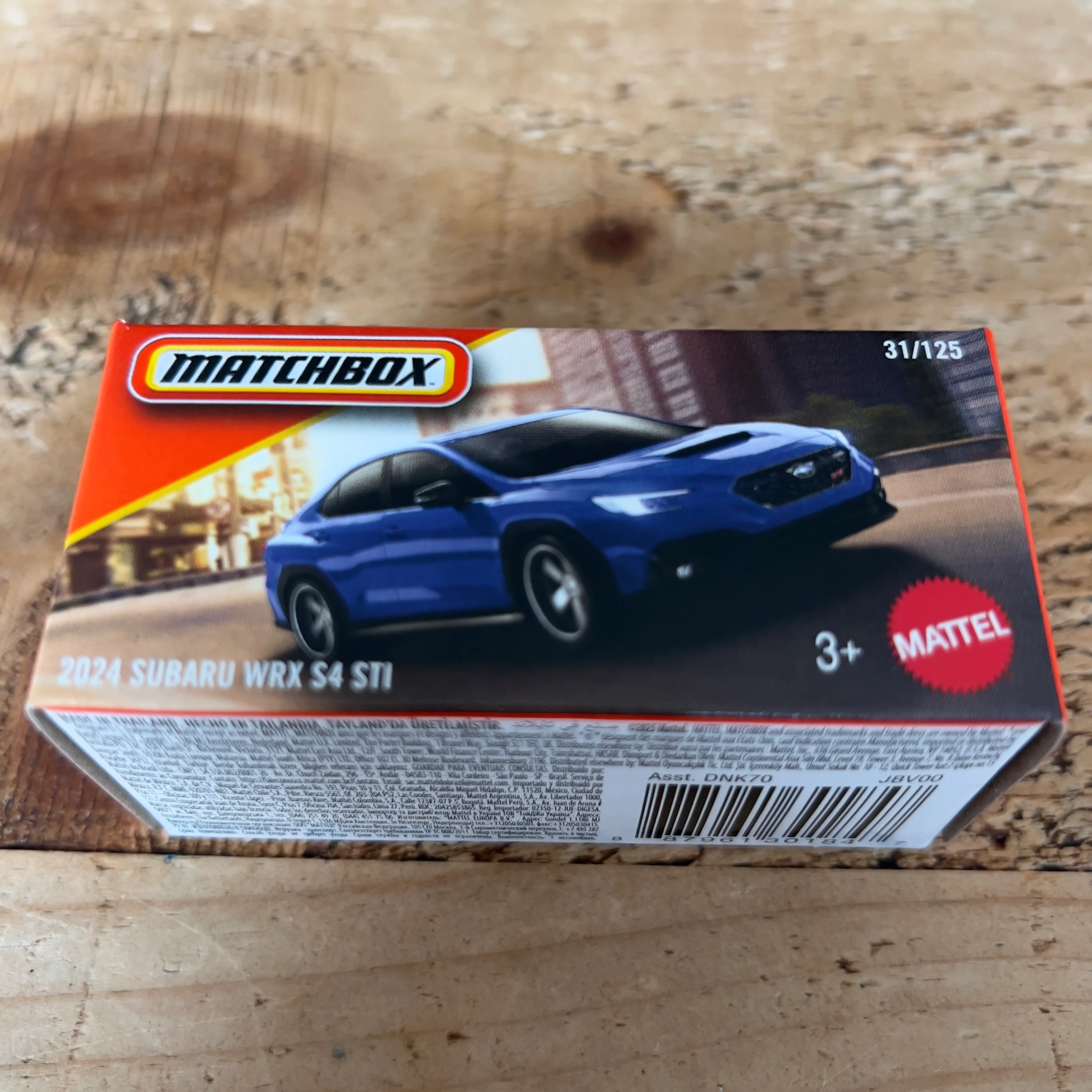 Matchbox Power Grabs 2024 Subaru WRX S4 STI