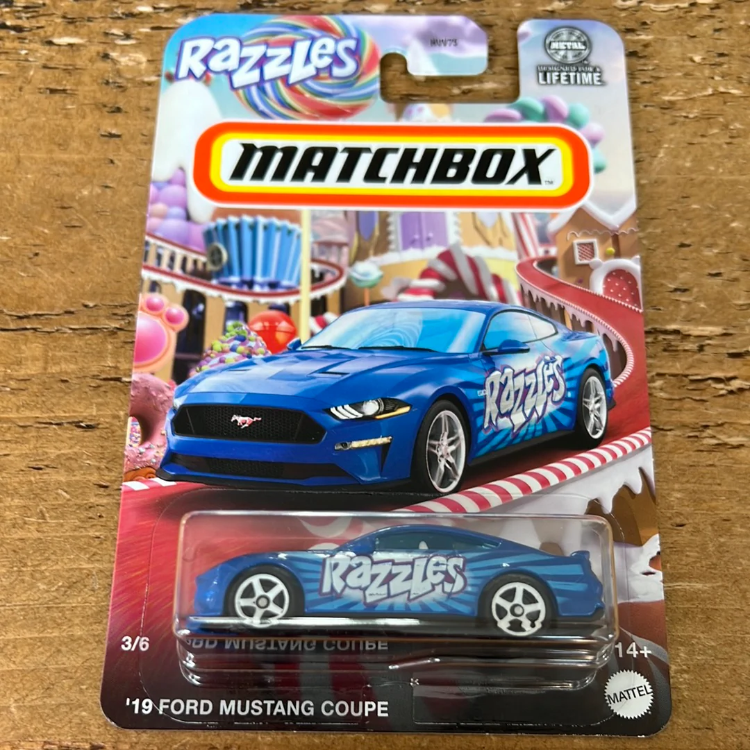 Matchbox US Exclusive Candy Series ā19 Ford Mustang Coupe