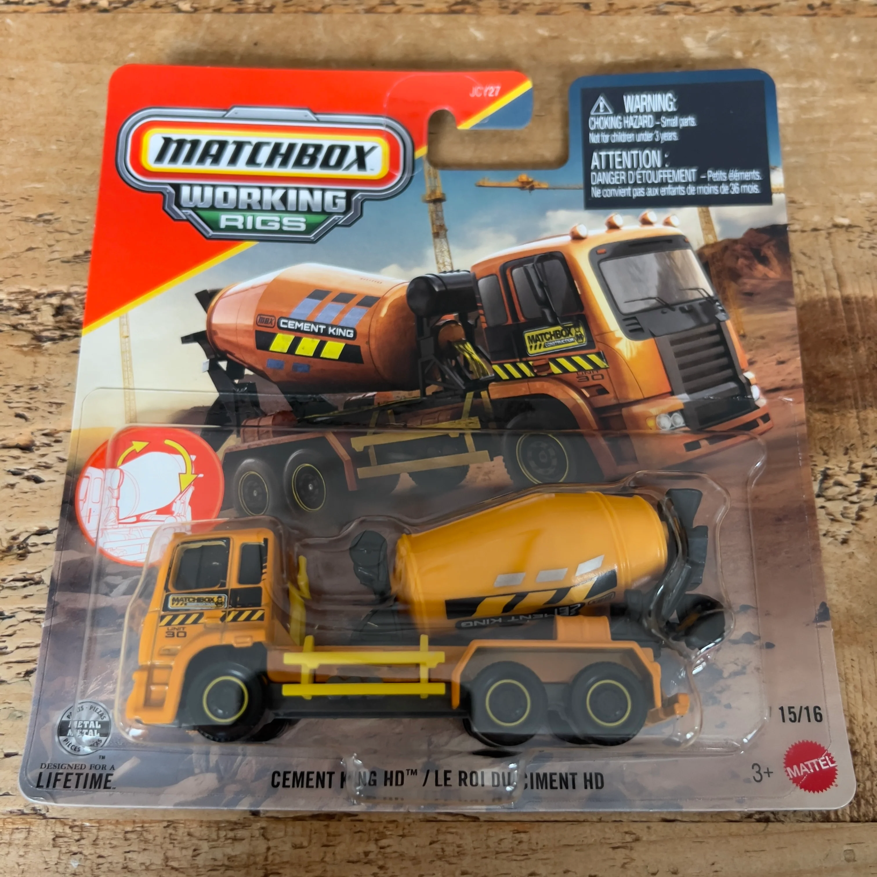Matchbox Working Rigs Cement King HD