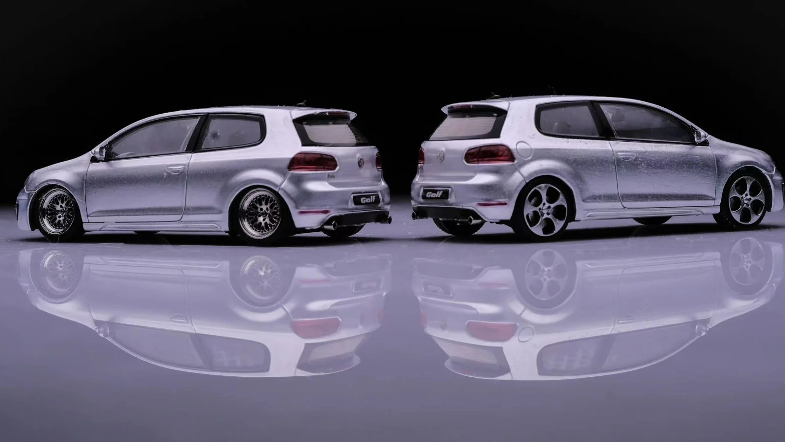 Maxwell Volkswagen Golf GTI MK6 Silver Modified - Image 2