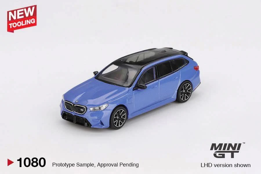 Mini GT BMW M5 Touring Marina Bay Blue Metallic #1080