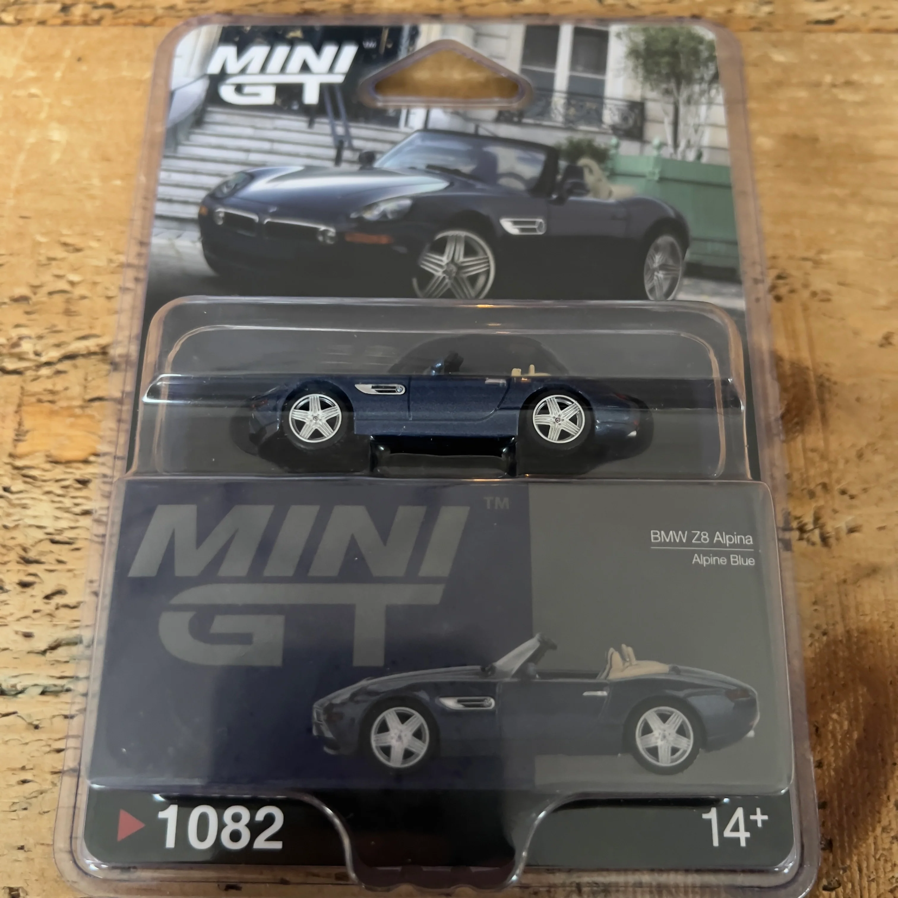 Mini GT BMW Z8 Alpina Alpine Blue #1082 Blister