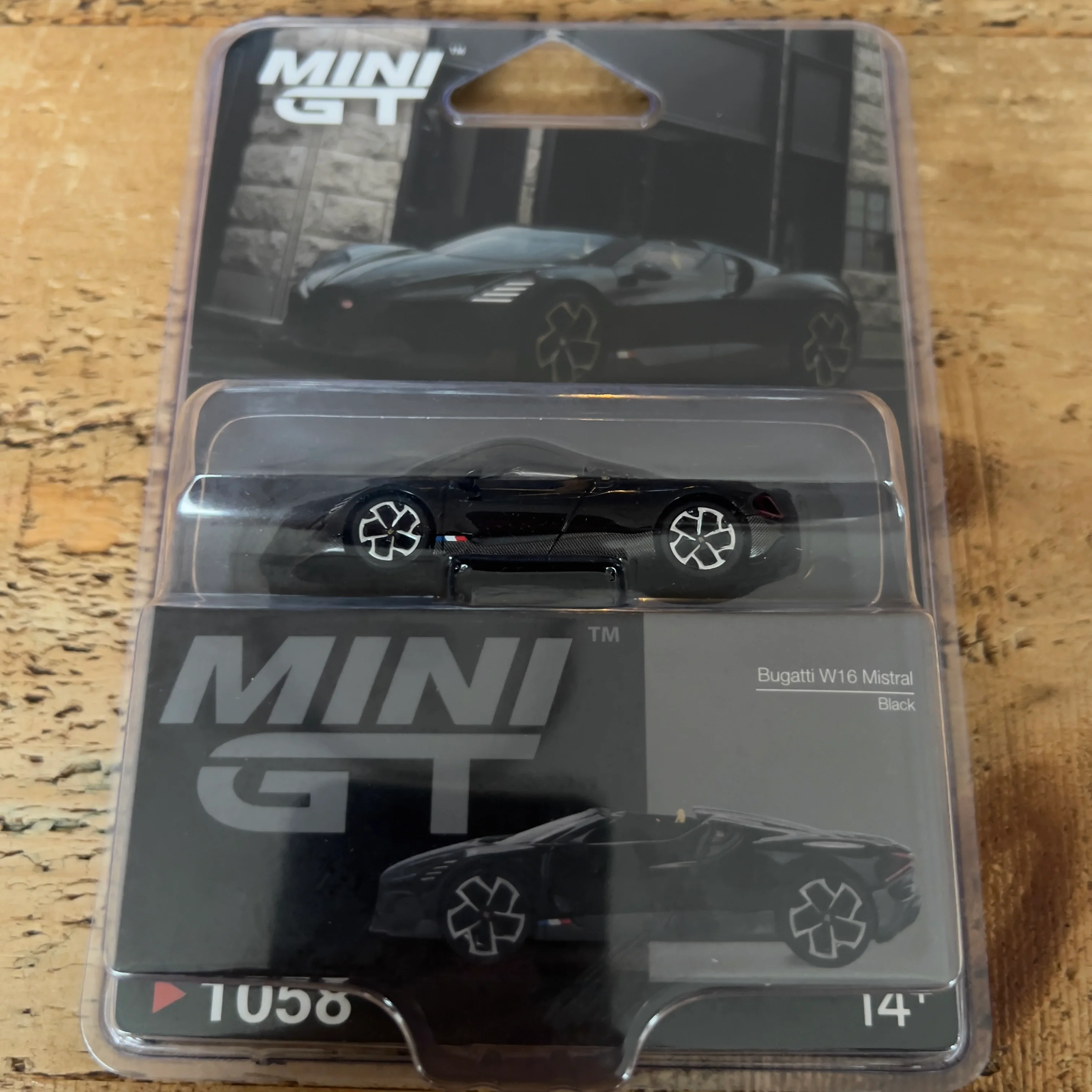 Mini GT Bugatti W16 Mistral #1058 Blister