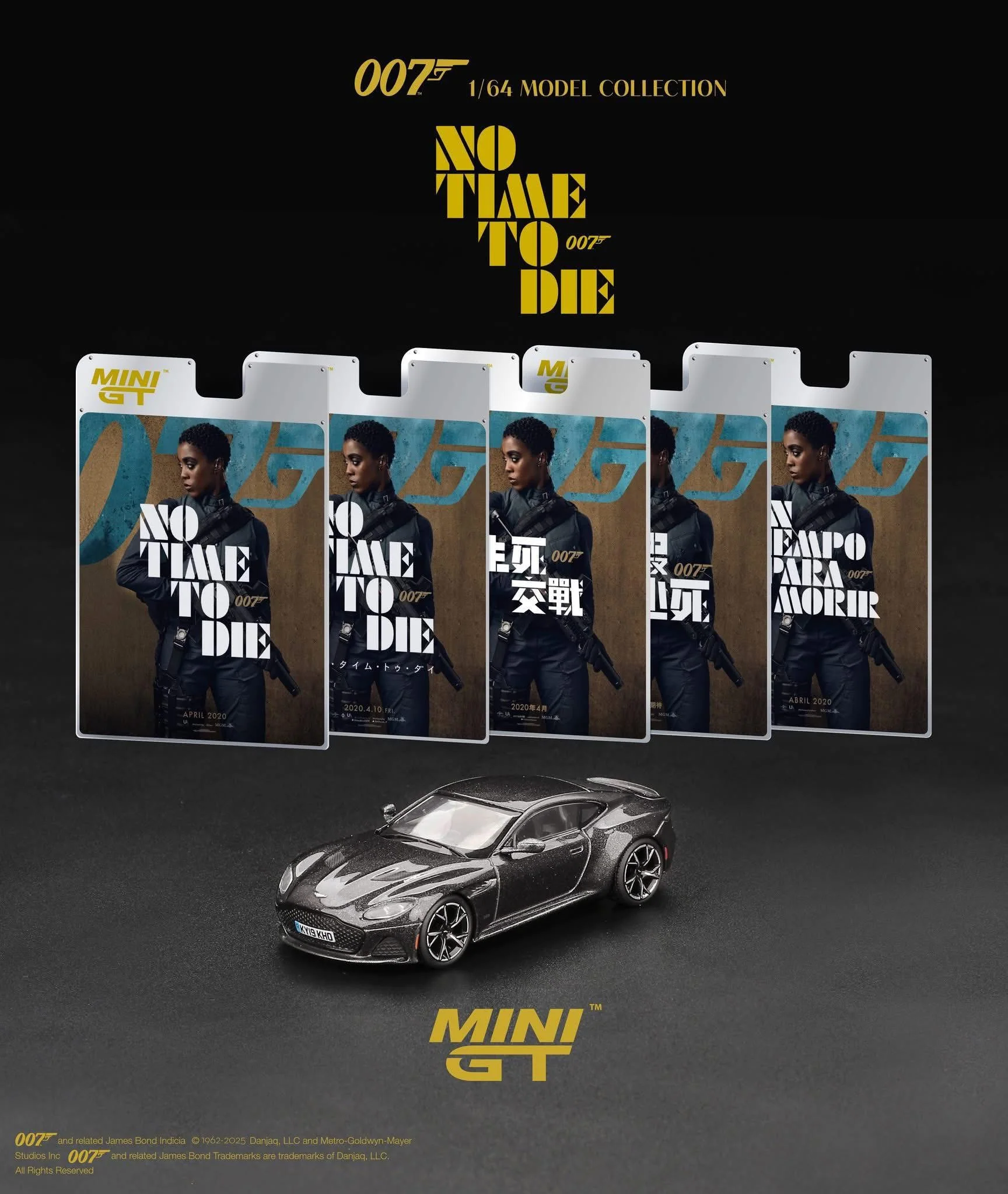 Mini GT James Bond 007 No Time To Die Aston Martin DBS #904
