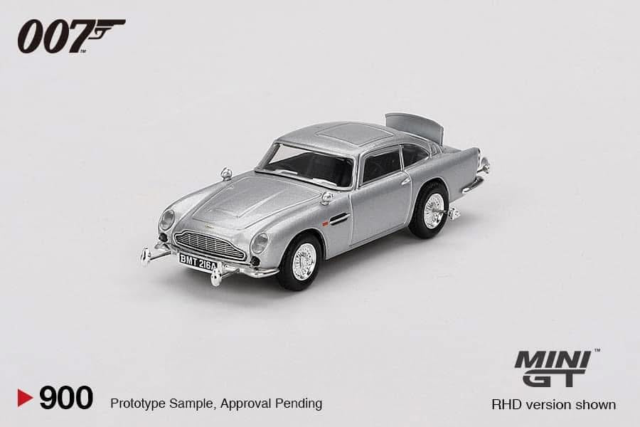 Mini GT James Bond Goldfinger Aston Martin DB5 #900 - Image 2