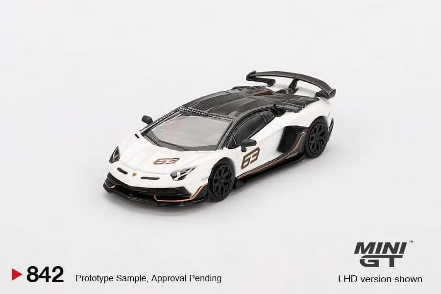 Mini GT Lamborghini Aventador SVJ 63 #842