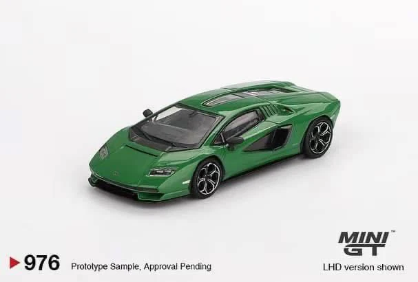 Mini GT Lamborghini Countach LPI 800-4 Verde Medio #976