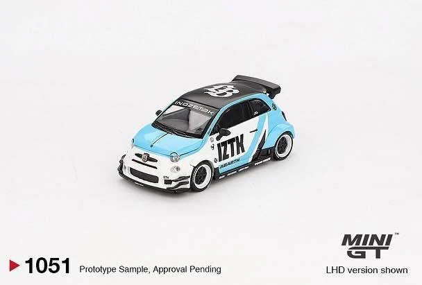Mini GT LB Works x Abas Works Abarth 595 IZTK #1051