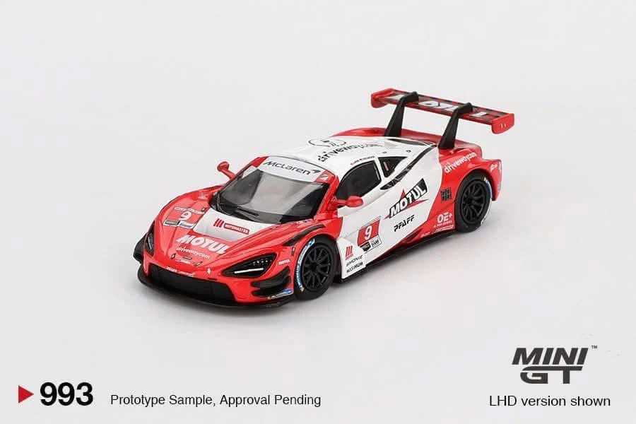 Mini GT McLaren 720S GT3 Evo 2024 IMSA Laguna Seca #993