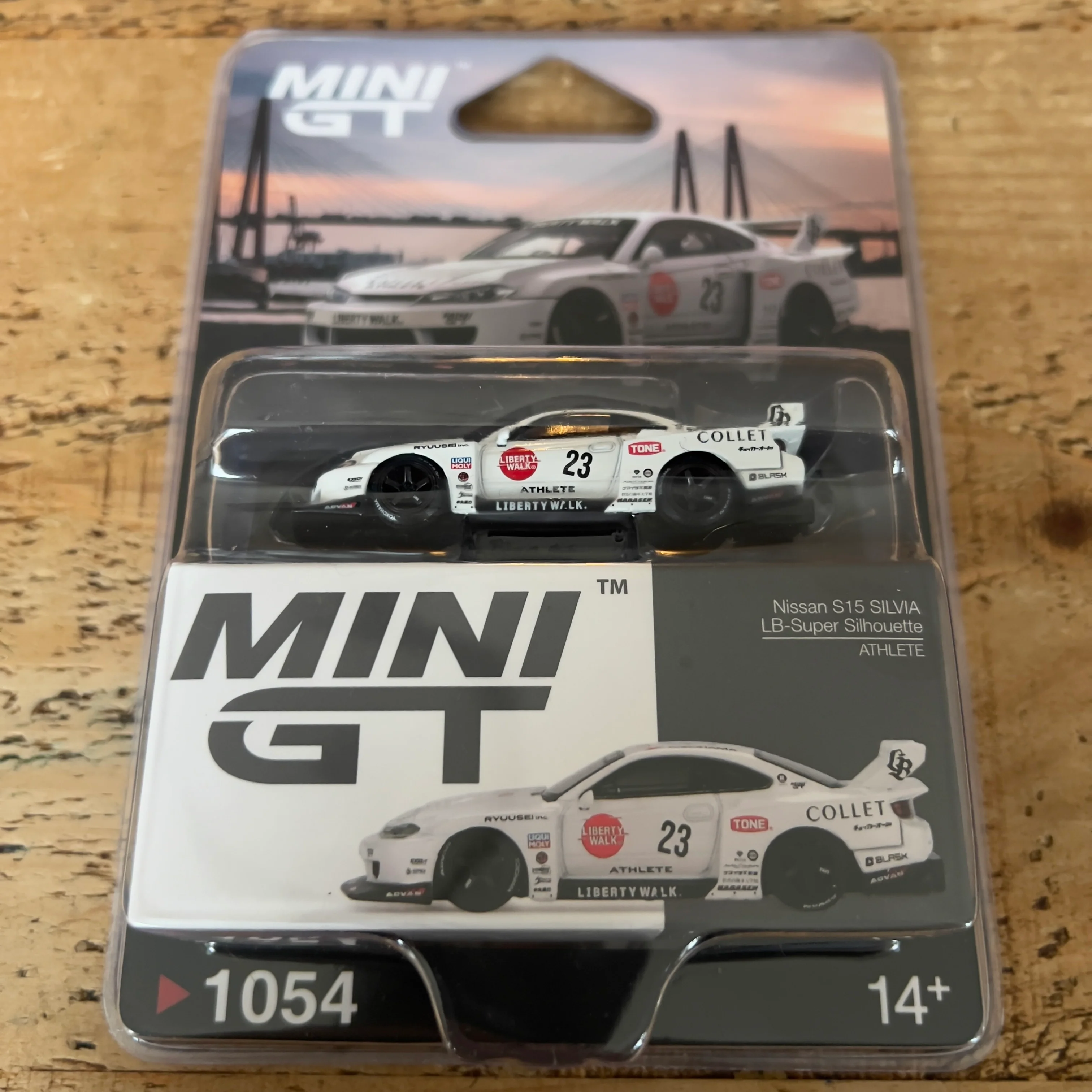 Mini GT Nissan S15 Silvia LB Super Silhouette Athlete #1054 Blister