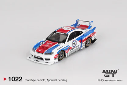 Mini GT Nissan S15 Silvia LB Super Silhouette Garasdrift #1022