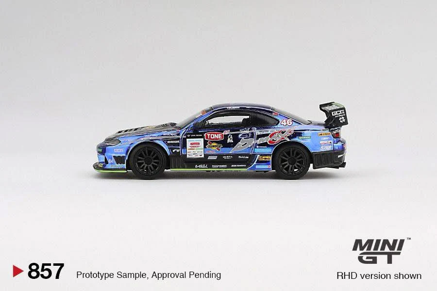 Mini GT Nissan Silvia S15 D1 Grand Prix D-Max #857 - Image 2