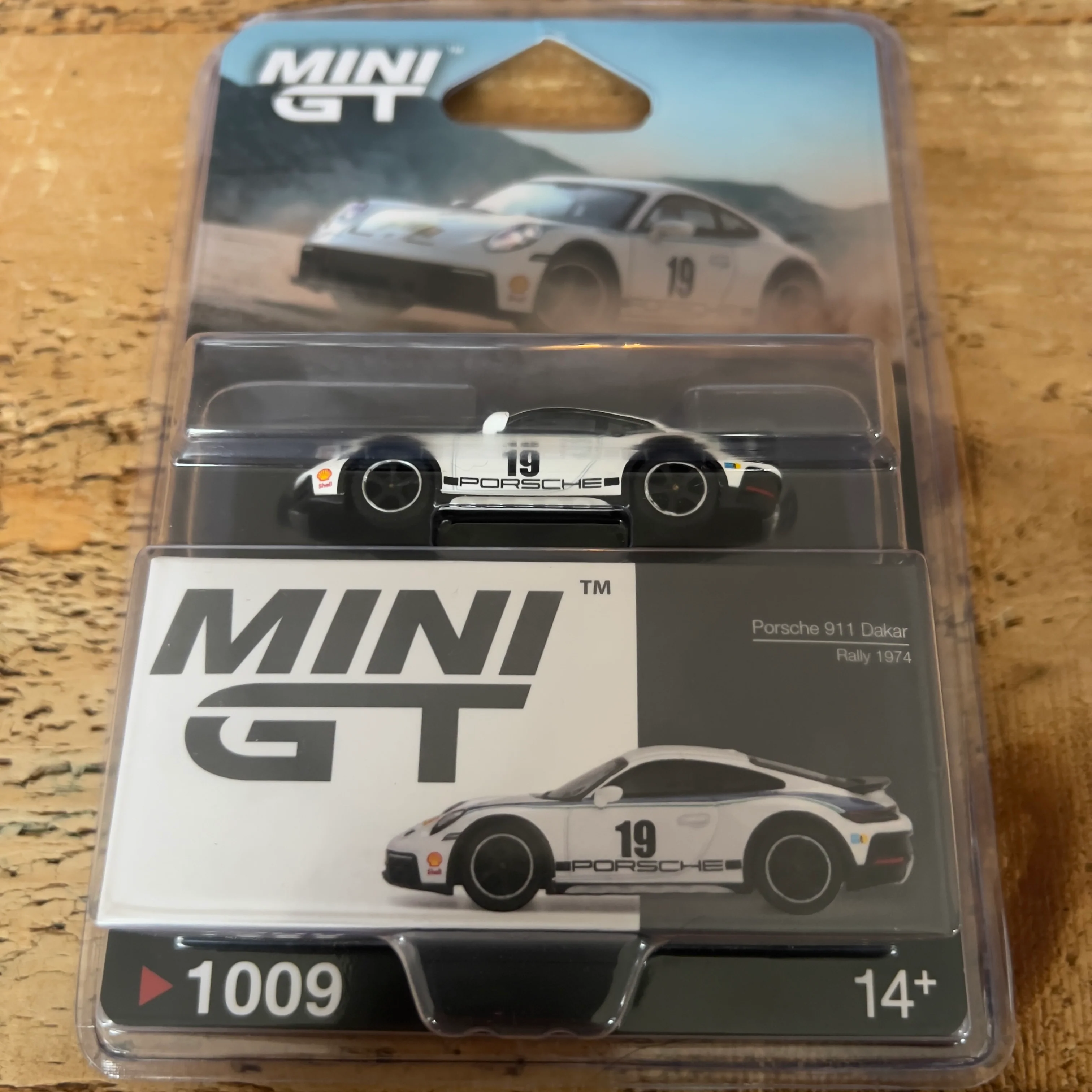 Mini GT Porsche 911 Dakar Rally 1974 #1009 Blister