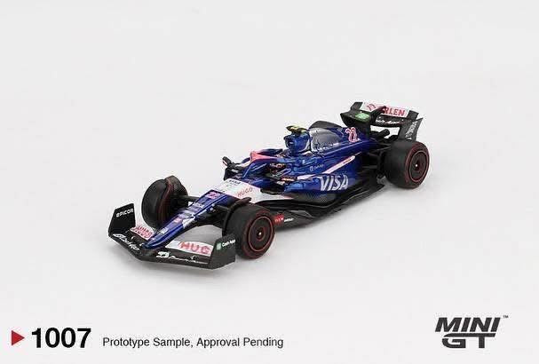 Mini GT RB VCARB 01 2024 F1 Bahrain GP Yuki Tsunoda #1007