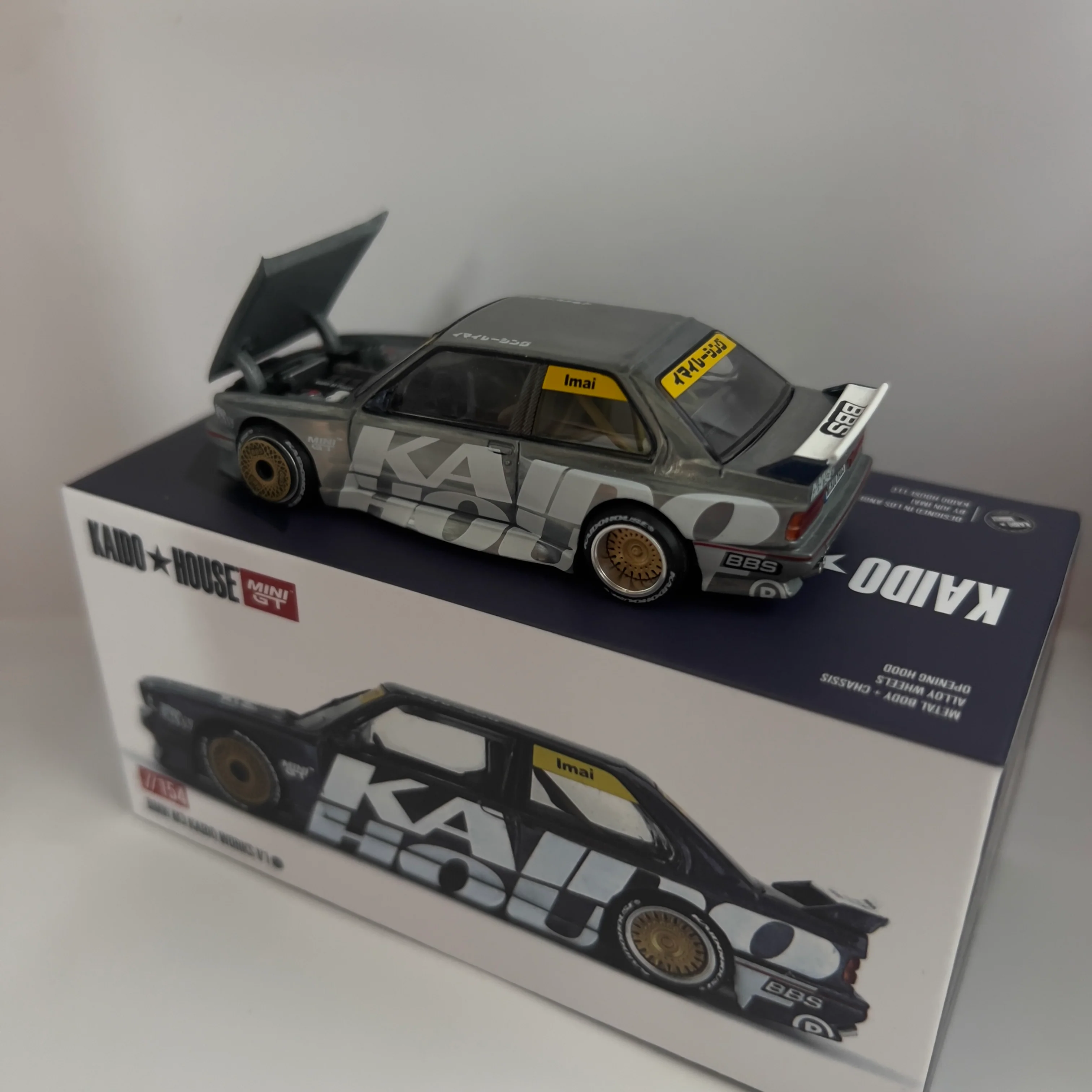 Mini GT x Kaido House BMW M3 E3 Kaido Works V1 Chase #154 - Image 3