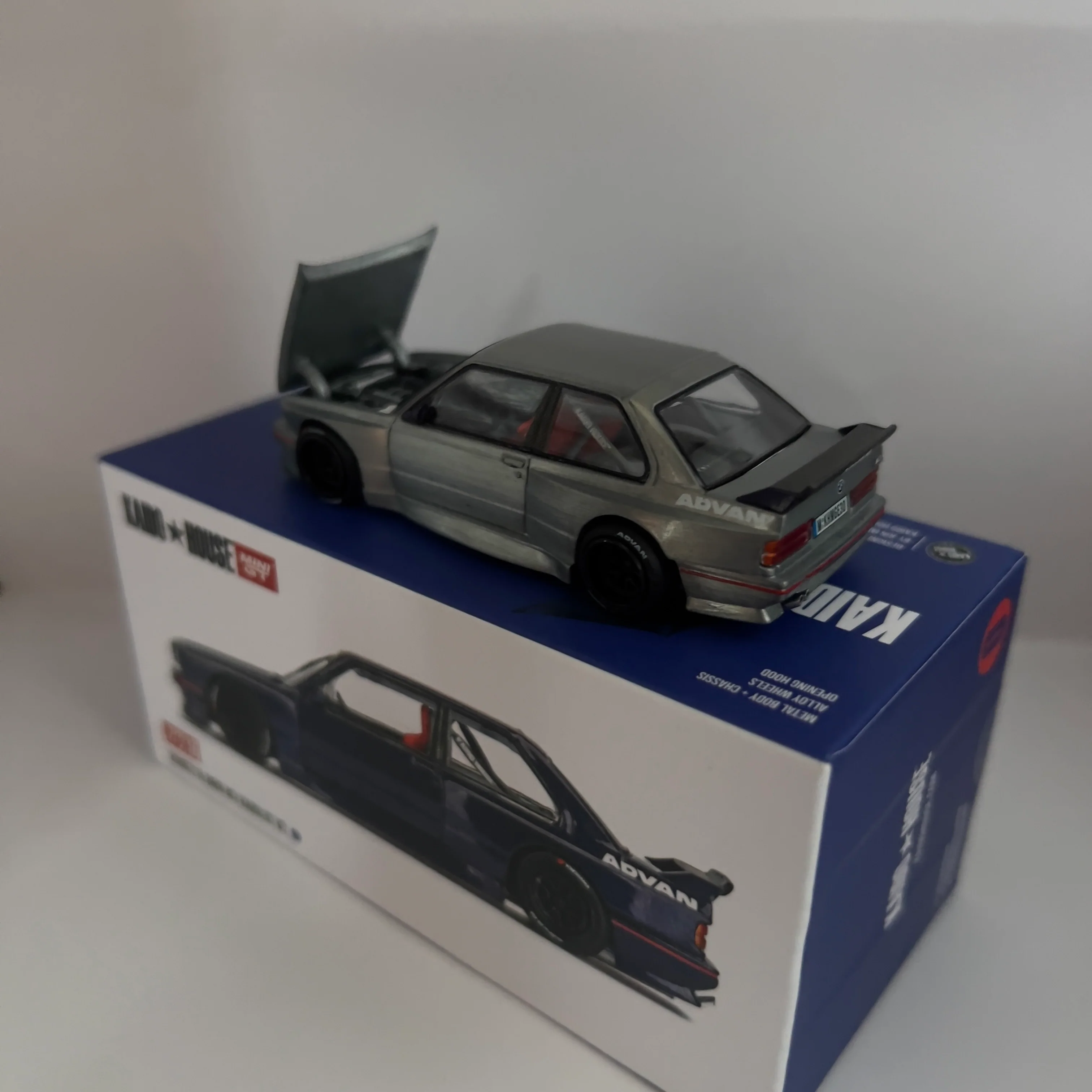 Mini GT x Kaido House BMW M3 E30 Kaido GT V2 Chase #216 - Image 3