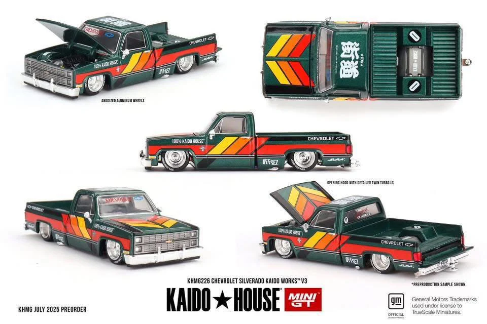 Mini GT x Kaido House Chevrolet Silverado Kaido Works V3 #226