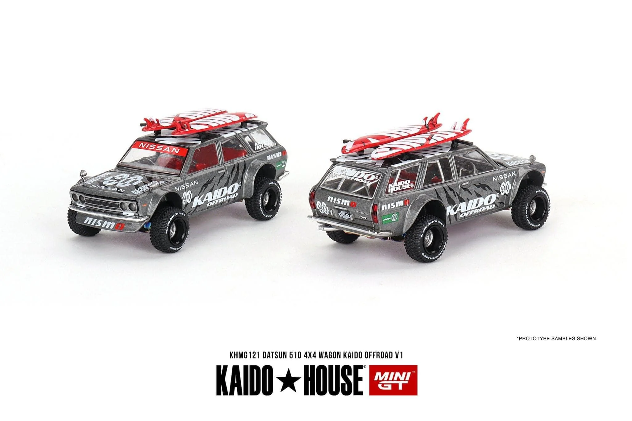 Mini GT x Kaido House Datsun 510 Wagon 4X4 #121
