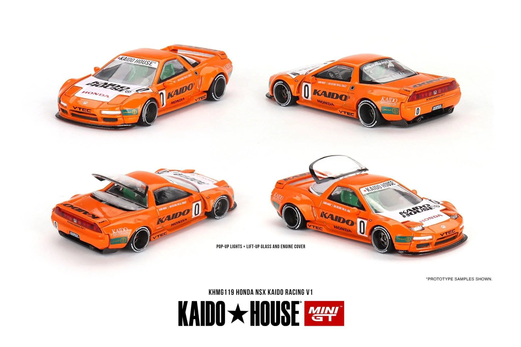 Mini GT x Kaido House Honda NSX Racing V1 #119