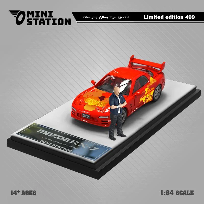 Mini Station Mazda RX7 Fast & Furious With Figure - Image 2