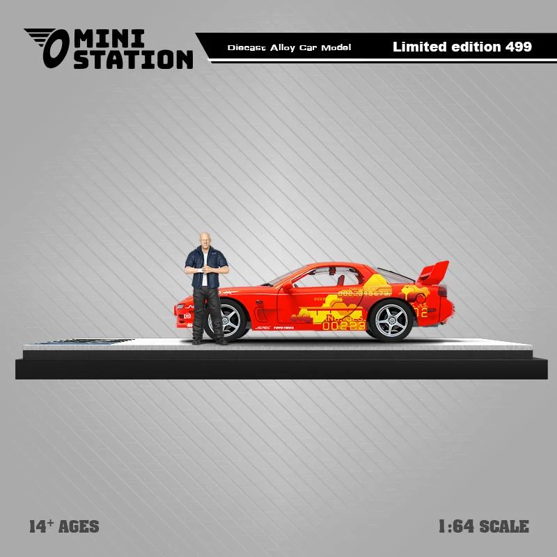 Mini Station Mazda RX7 Fast & Furious With Figure - Image 3