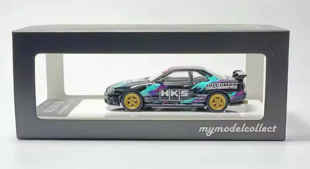 Model Collect Nissan Skyline R34 GTT HKS