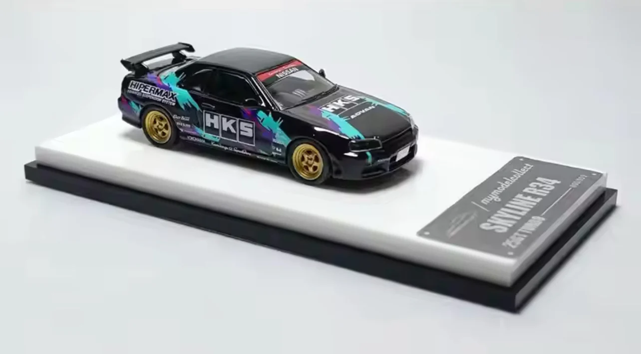 Model Collect Nissan Skyline R34 GTT HKS - Image 3