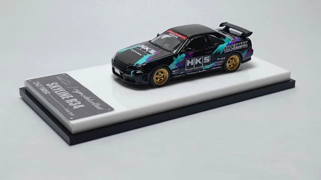 Model Collect Nissan Skyline R34 GTT HKS - Image 4