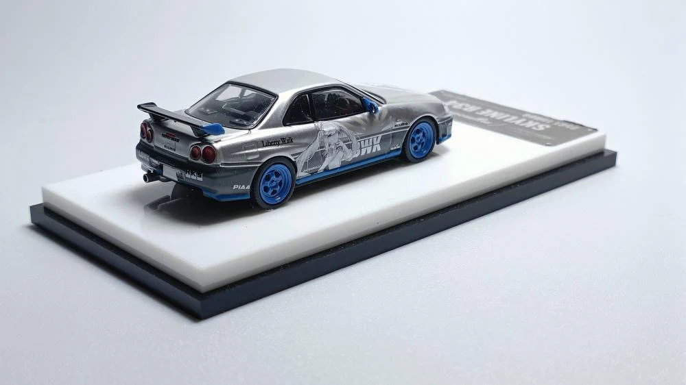 Model Collect Nissan Skyline R34 GTT Silver - Image 5